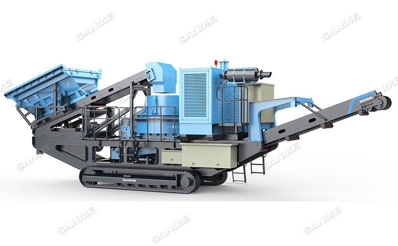 冰球突破MP-VSI系列履带移动立轴冲击式破碎站 冰球突破MP-VSI系列履带移动立轴冲击式破碎站