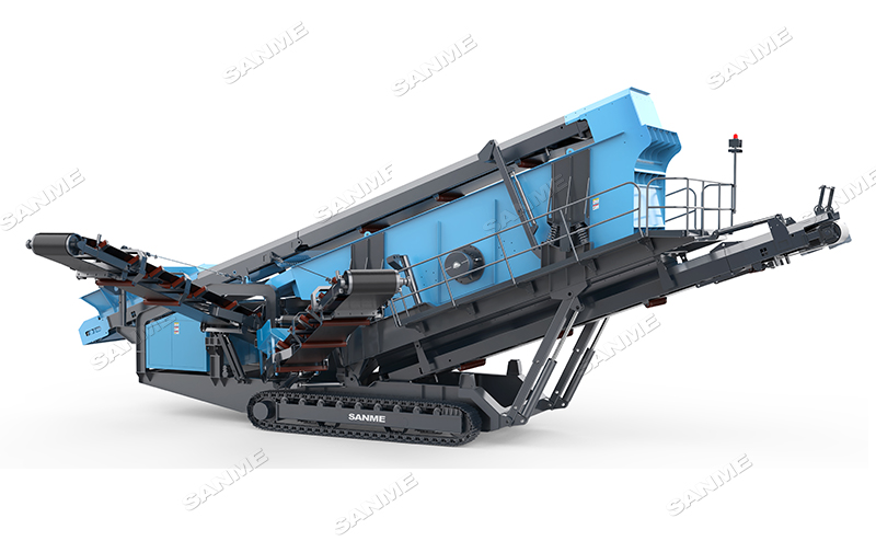 冰球突破MP-S系列履带移动式筛分站 冰球突破MP-S系列履带移动式筛分站