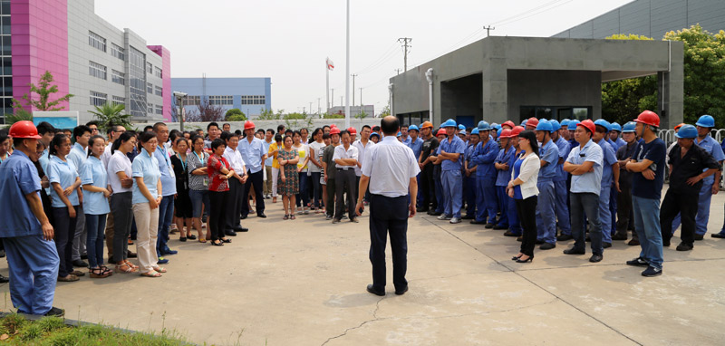 冰球突破举办2015年度消防演习