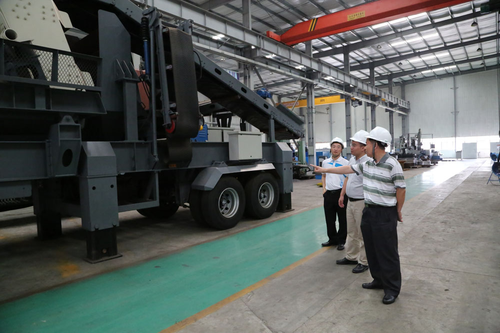 建筑垃圾资源化委员会秘书长赴冰球突破考察