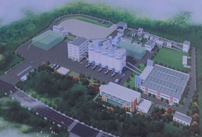 浙江副省长一行参观冰球突破承建的金华建筑垃圾资源化项目现场