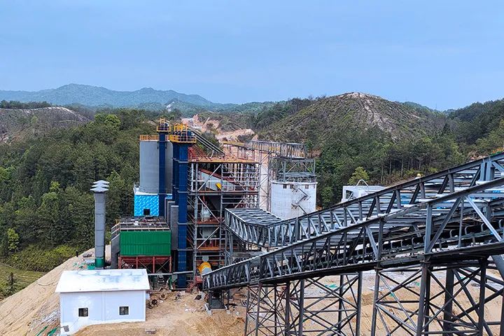 砂石同出|上海冰球突破股份承建的武平华润楼站式机制砂生产项目进展顺利