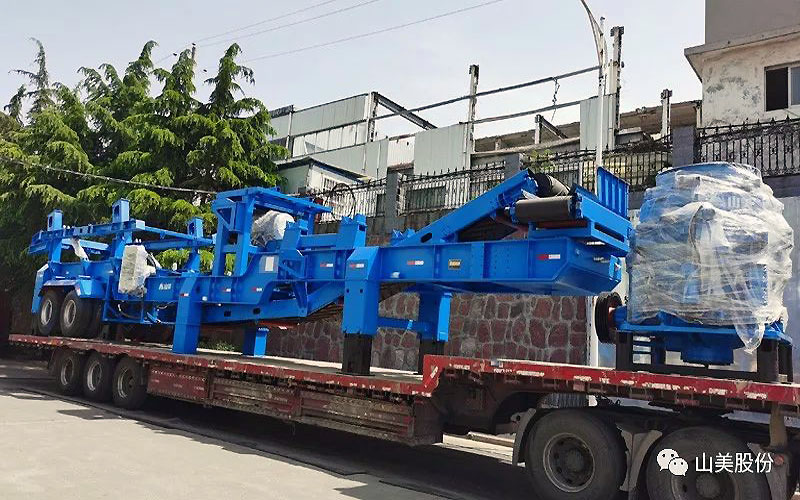 发货季|上海冰球突破股份高性能破碎筛分装备助力海外多个砂石项目建设