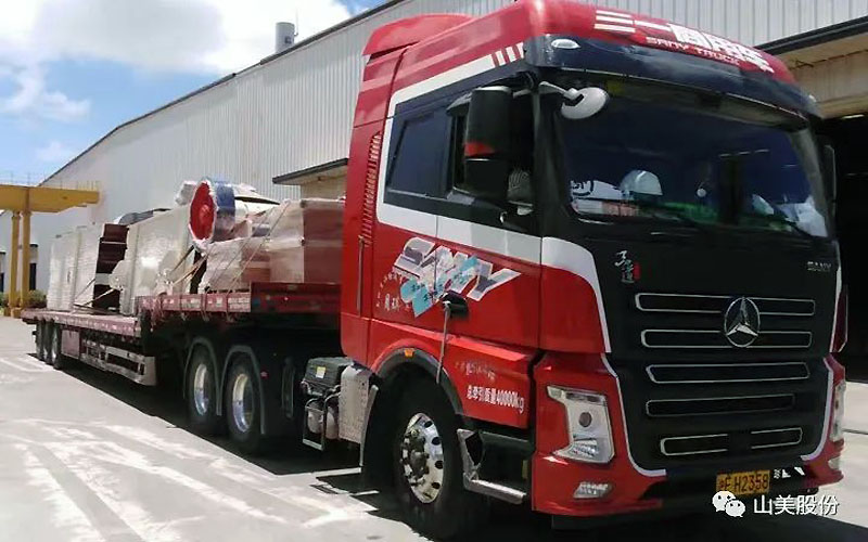 发货季|上海冰球突破股份高性能破碎筛分装备助力海外多个砂石项目建设