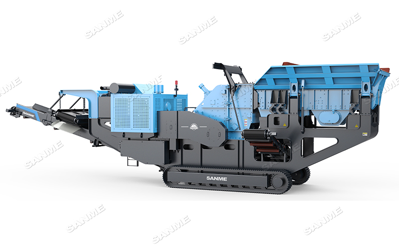 E-MP欧星系列履带移动反击式破碎站 E-MP欧星系列履带移动反击式破碎站