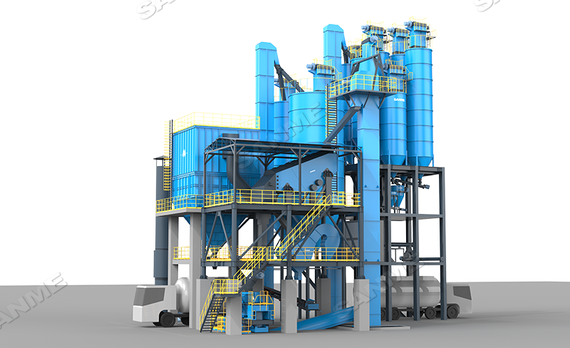 SRM系列制砂预拌砂浆二合一系统 SRM系列制砂预拌砂浆二合一系统